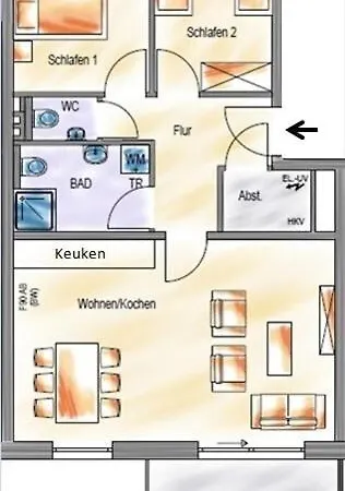 Apartament Am Postwiesen A